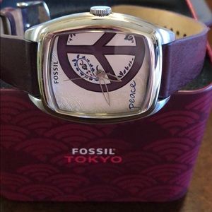 Fossil “Peace” Watch